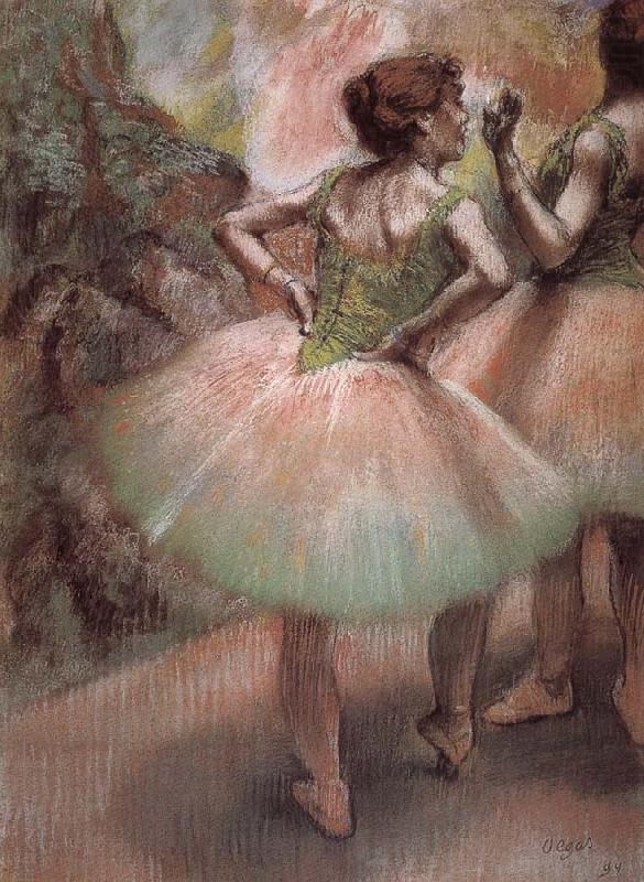 Pink and green, Edgar Degas